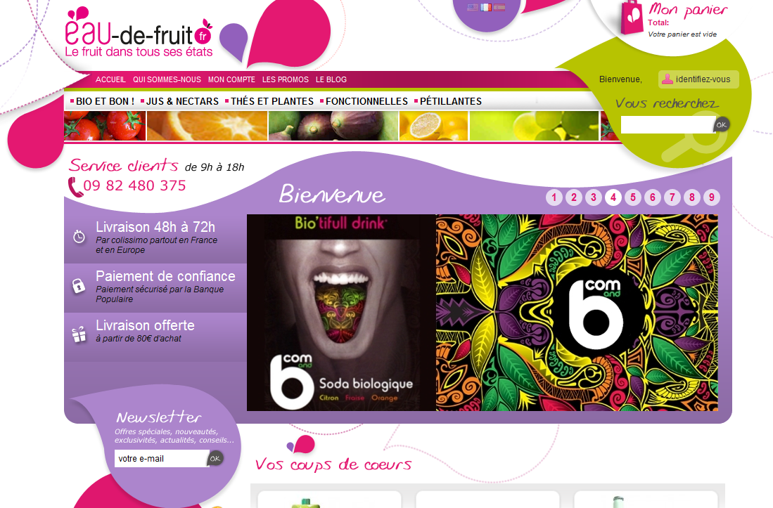 Eau de fruit
